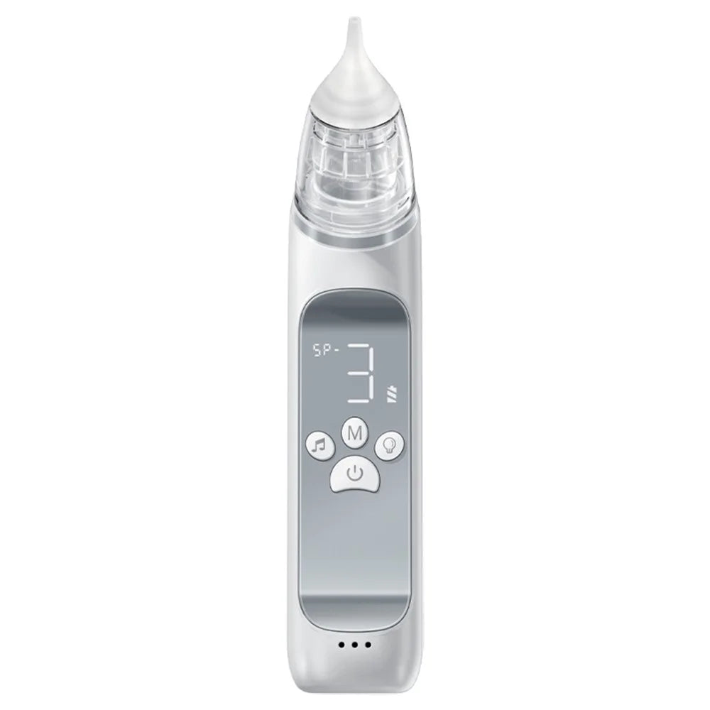 ka1006 Baby Electric Nasal Aspirator Nasal Suction Device with 3 Tips and Soothing Music - 1