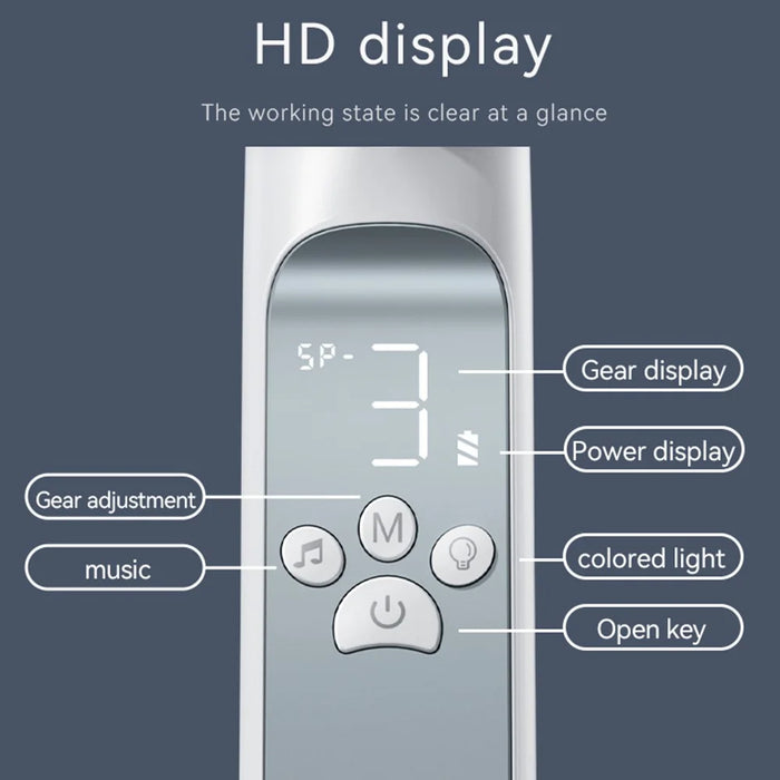 ka1006 Baby Electric Nasal Aspirator Nasal Suction Device with 3 Tips and Soothing Music - 6