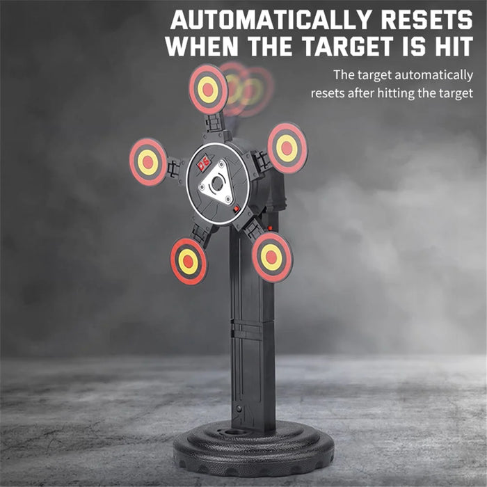 MH3585A Electric Scoring Target 360 Degree Rotating Target Toy with Sound Effect - 6