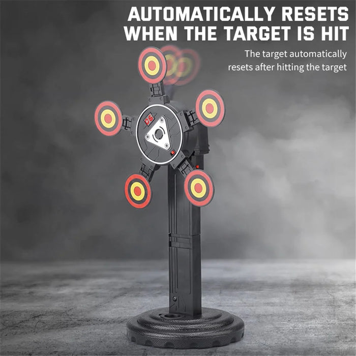 MH3585A Electric Scoring Target Rotating Target Toy with Protection Mesh - 6
