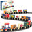 JJ924-927 Toy Train Sets with Bricks DIY Preschool Educational Toys for Toddlers Random Style - Car Version - 1