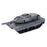 777-584 6 Channels Children 2.4G Remote Control Battle Tank Toy Simulation Model - Grey - 1