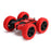 Flip Stunt Remote Control Car 7km / h High Speed RC Vehicle with LED Light Kids Toy Gift - Red - 2