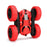 Flip Stunt Remote Control Car 7km / h High Speed RC Vehicle with LED Light Kids Toy Gift - Red - 4