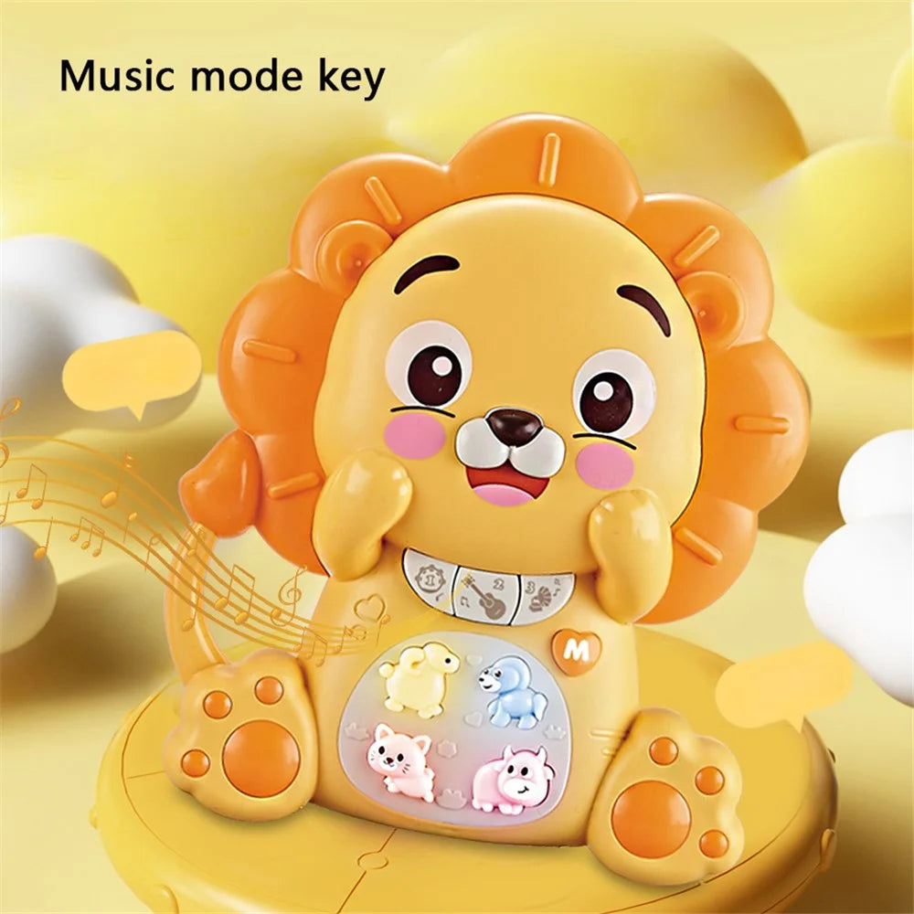 Kids Music Toys Toddler Electric Toys Children Girls Boys Birthday Gifts - Lion (Random Color) - 4