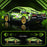 9029 Children Building Blocks Pull-Back Car Educational Assembly Racing Car Model Boys Toy - Green - 4