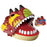 Dinosaur Teeth Biting Finger Prank Toy Parent-Child Interactive Table Game - X023-51-1 / Random Color - 1