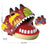 Dinosaur Teeth Biting Finger Prank Toy Parent-Child Interactive Table Game - X023-51-1 / Random Color - 4