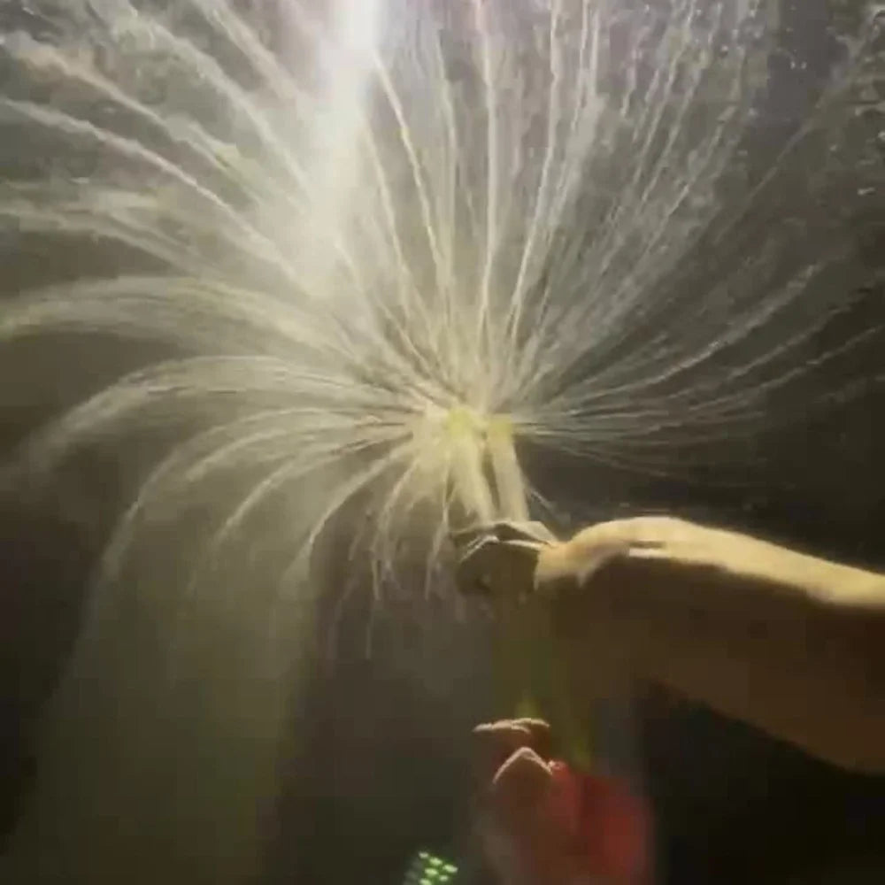 Handheld Water Fireworks Toy Hand Water Pumping Outdoor Water Spraying Splashing Toy - Green Calf - 3