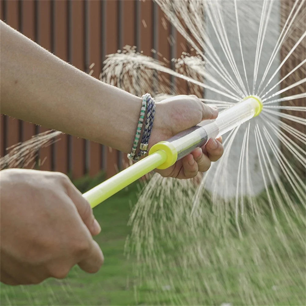 Handheld Water Fireworks Toy Hand Water Pumping Outdoor Water Spraying Splashing Toy - Green Calf - 6