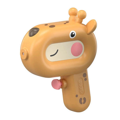 Cartoon Animal Water Gun Kids Toy 100ml Water Pistol for Outdoor Garden Beach Pool Party Favors - Brown Giraffe - 1