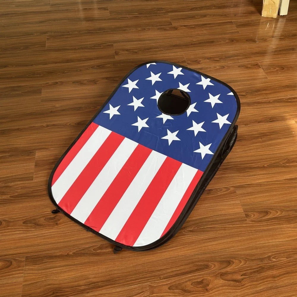 Foldable Sandbag Board Throwing Target Toy Outdoor Parent-Child Interactive Toy - America - 2
