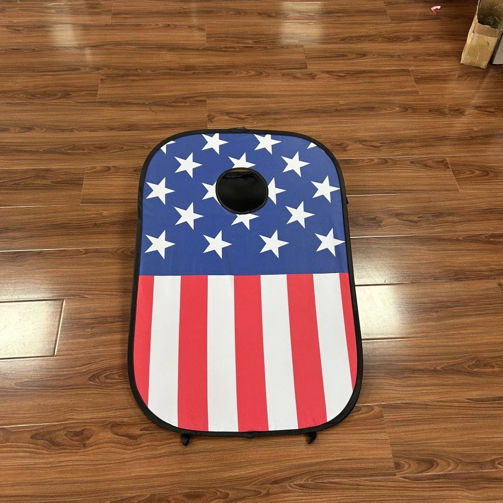 Foldable Sandbag Board Throwing Target Toy Outdoor Parent-Child Interactive Toy - America - 3