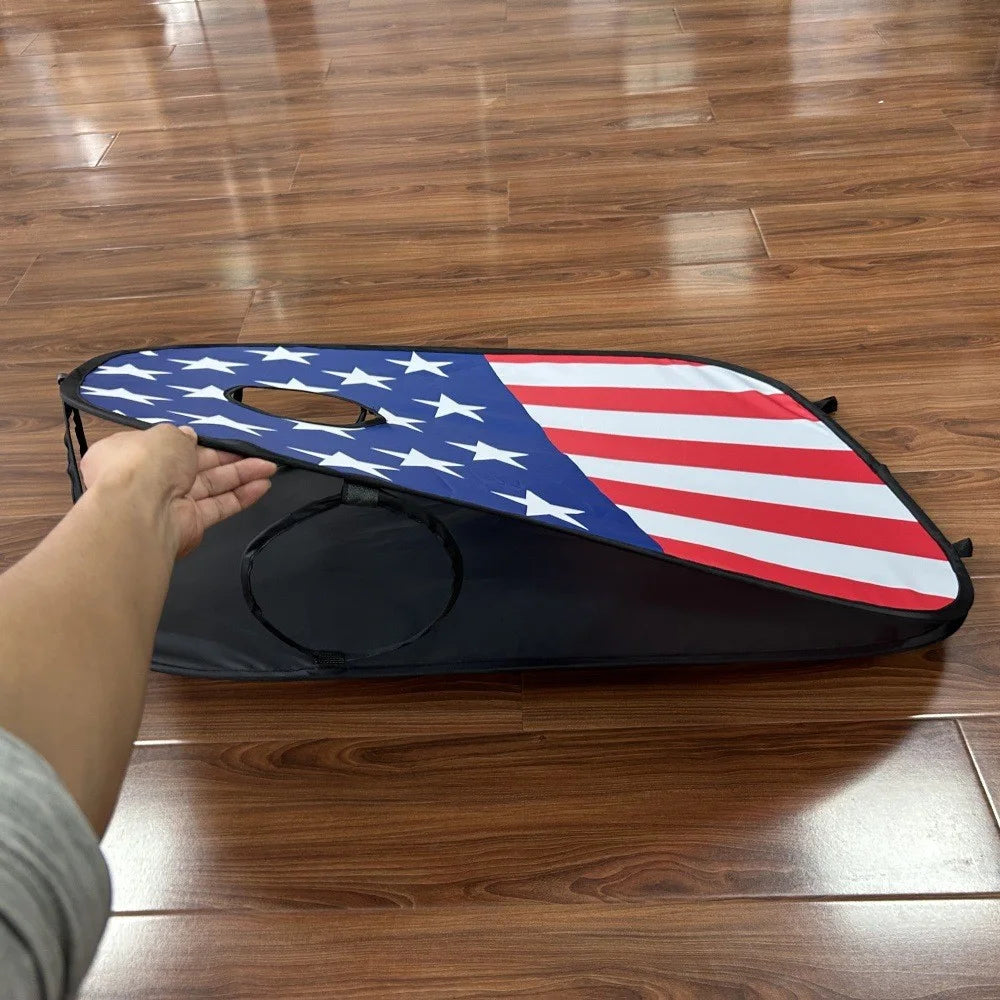Foldable Sandbag Board Throwing Target Toy Outdoor Parent-Child Interactive Toy - America - 5