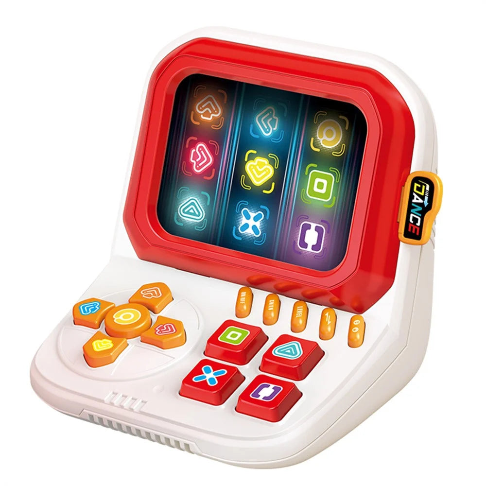 3605 Finger Dancing Game Machine Children Breakthrough Stress Relief Training Memory Toy - Red - 1