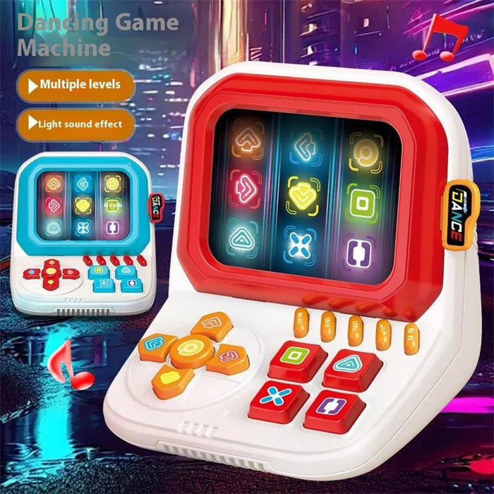 3605 Finger Dancing Game Machine Children Breakthrough Stress Relief Training Memory Toy - Red - 4