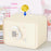 7608 Children Small Safe Piggy Bank Password Money Box Creative Toy - Beige - 3