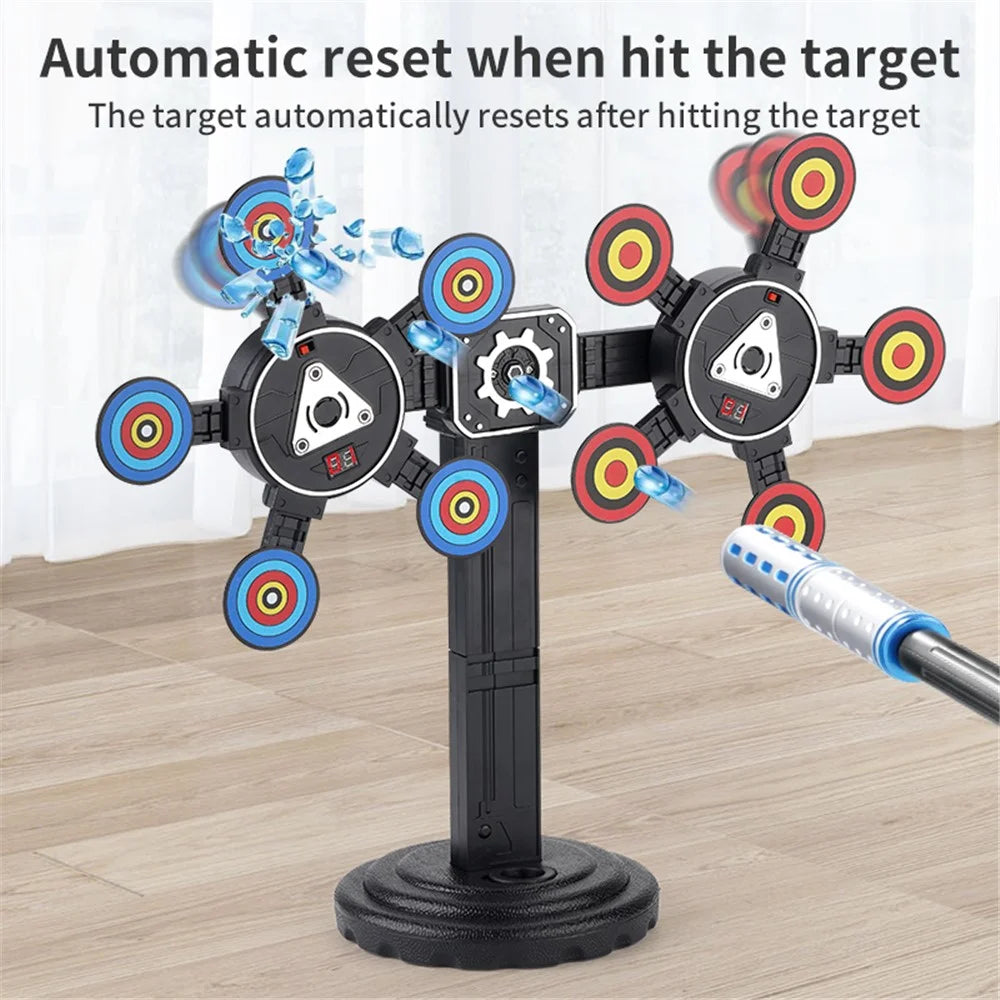3578 Children Electric Rotating Shooting Target Automatic Reset Electronic Scoring Target - 5