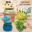 Dinosaur Teeth Game for Kids Biting Finger Push Tooth Down Game Prank Toys with Sound and Light - Green - 4