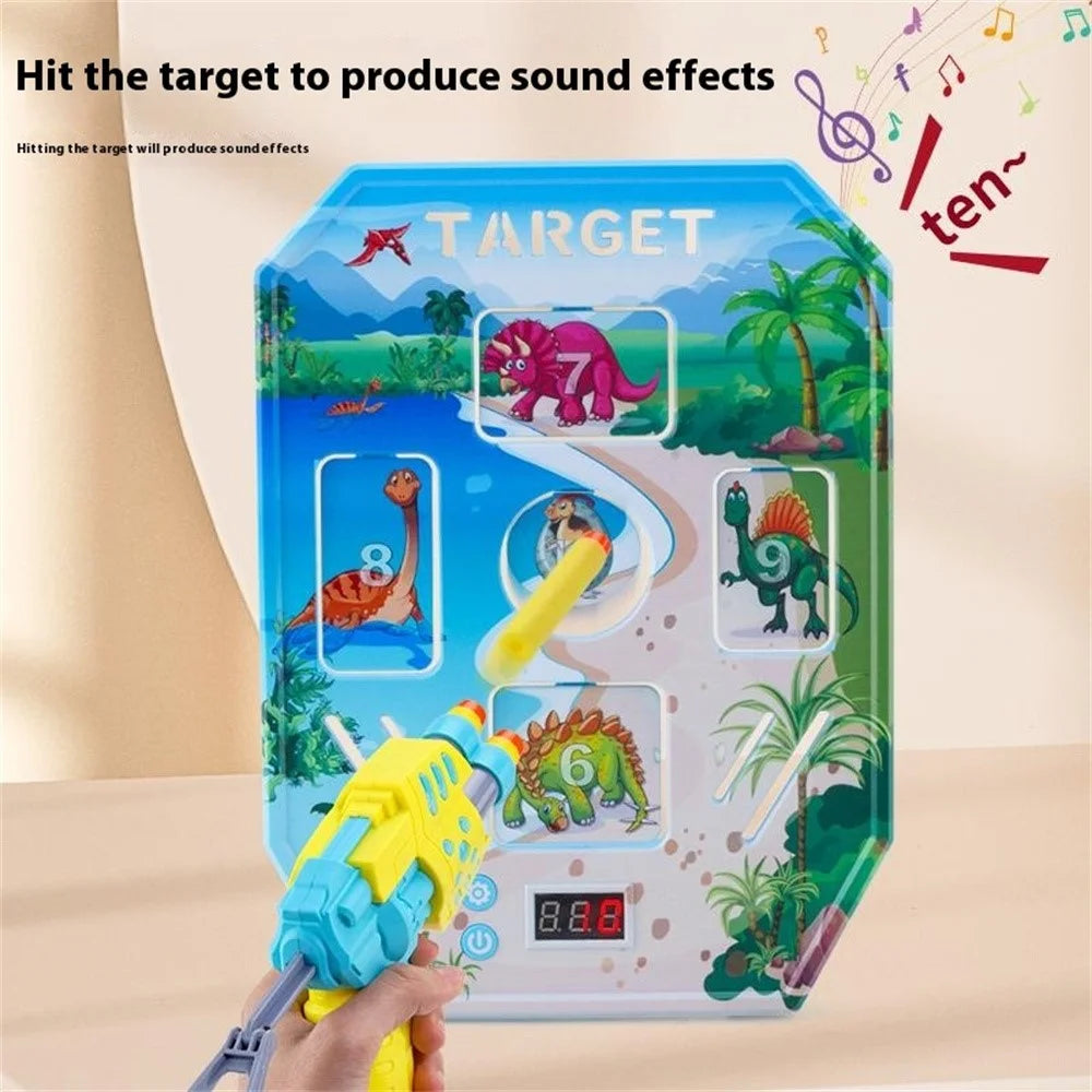 Electronic Scoring Target for Kids 3 Game Modes Auto Reset Foam Blaster Shooting Practice Targets - MH3112A - 6