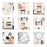 Multifunction Baby Walker Learning Walking Cart Wooden Newborn Stroller Early Education Toy - 5