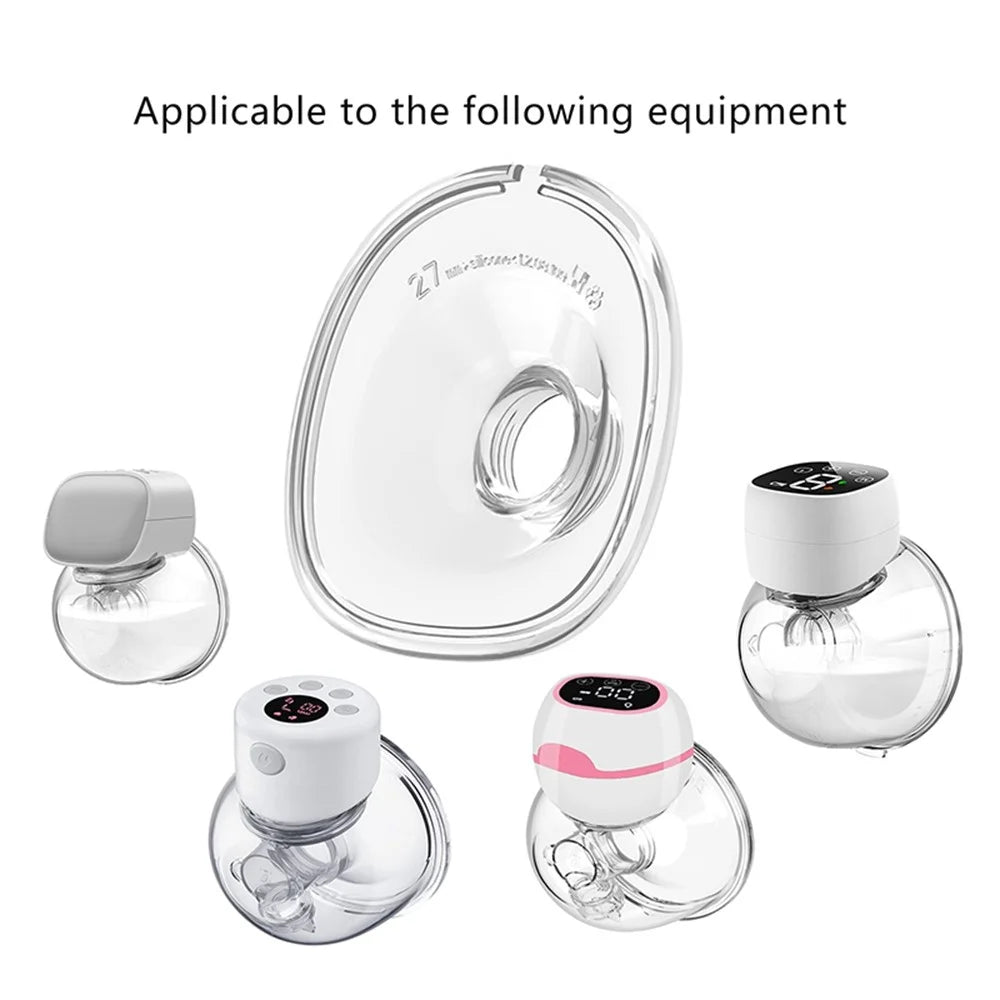 27mm Silicone Wearable Breast Pump Flange for S9 / S10 / S12 / S13 /  S15 / S4DW / S1DW Replacement Part - 2