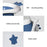 Baby Bath Tub Foldable Bathtub Inner Anti-slip Pad Large Shower Bathing Basin - Blue - 7