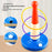2410 Children Throw Circle Game Stacking Toy Set Interactive Family Game Educational Skill Development - 6