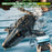 4DRC 4D-S11 2.4G Remote Control Mosasaur Shape RC Boat Water Spraying Toy with Camera, with 2 Battery - 4