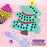 DQ25-2 DIY Beading Art Kit for Kids 9 Pattern Press-On Beads Set Creative Princess Toy Educational Craft - 4