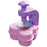 2629-T38A Creative DIY Flower Press Machine for Children Handmade Floral Arrangement Kit Set Educational Craft Gift - 2