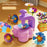 2629-T38A Creative DIY Flower Press Machine for Children Handmade Floral Arrangement Kit Set Educational Craft Gift - 3