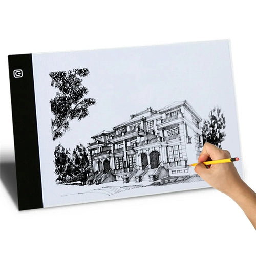 K2 A4 Six-Level Copy Board Diamond Art Light Pad Ultra-Thin Drawing Sketching Tracing Light Box - 1