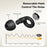 ESSAGER Noise Cancelling Sleeping Earplugs Noise Insulation Silicone Ear Protectors with Storage Case - Black - 7