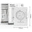 10 Inch ABS Plastic Magnetic Writing Tablet Nano Microcapsule Drawing Board with Eraser and Pen - White - 7