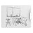 15 Inch ABS Plastic Magnetic Writing Tablet Nano Microcapsule Drawing Board with Eraser and Pen - White - 1