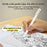 15 Inch ABS Plastic Magnetic Writing Tablet Nano Microcapsule Drawing Board with Eraser and Pen - White - 4