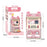 24529A Kids Auto-Roll ATM Money Musical Piggy Bank Gift Electronic Password Lock Deposit  /  Withdraw Toy - Pink - 6
