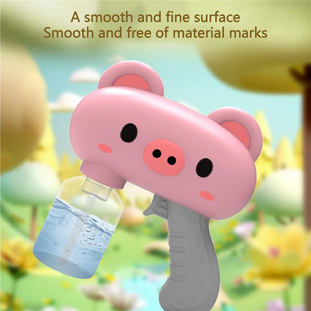 Y10 Cartoon Pig Electric Water Gun Toy Continuous Spray Water Pistol Toy for Kids Outdoor Play - 3