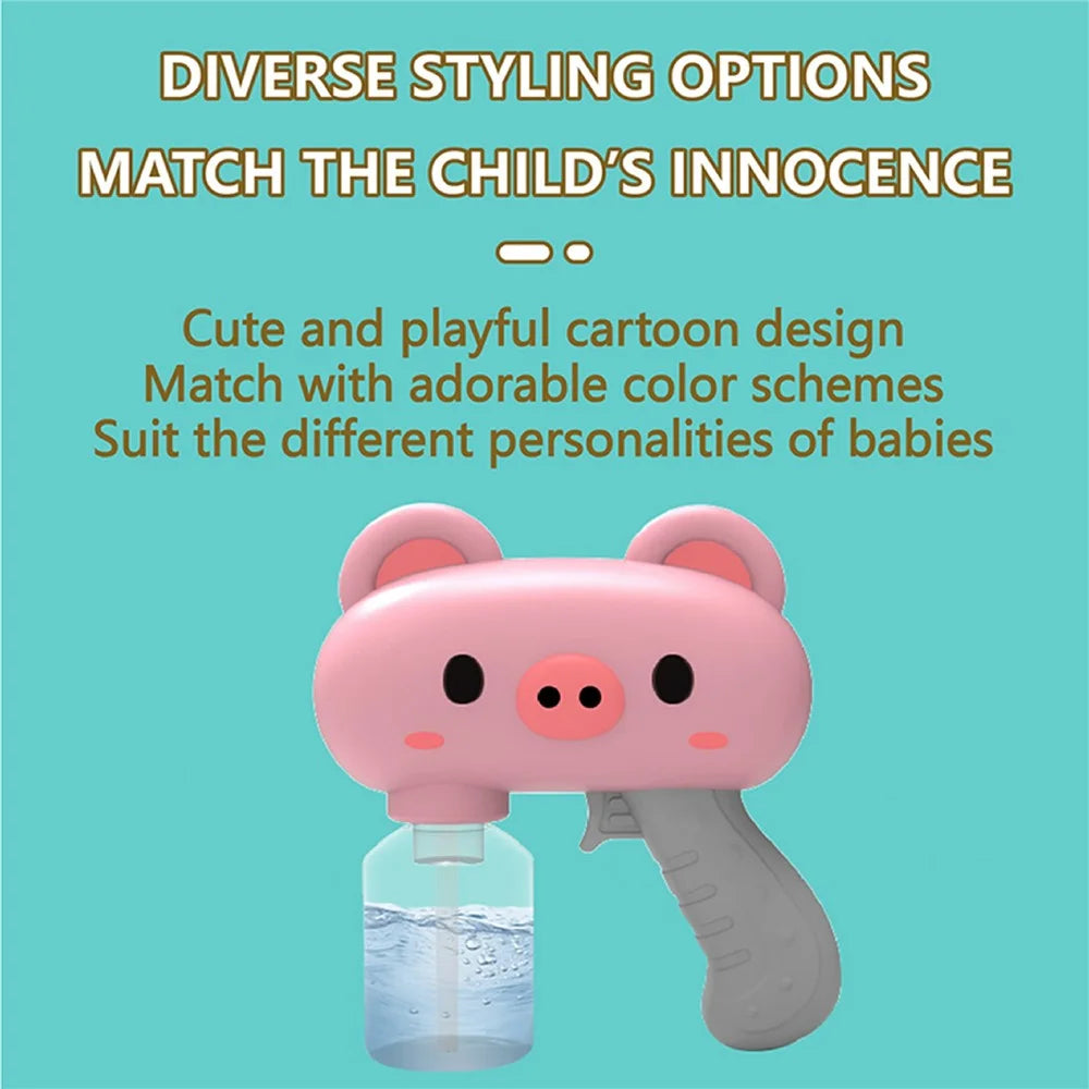 Y10 Cartoon Pig Electric Water Gun Toy Continuous Spray Water Pistol Toy for Kids Outdoor Play - 5