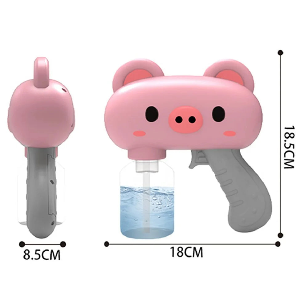 Y10 Cartoon Pig Electric Water Gun Toy Continuous Spray Water Pistol Toy for Kids Outdoor Play - 6