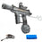 Y13 Summer Interactive Electric Water Mist Gun Continuous Spray Shooting Toy with LED Light Children Gift - Transparent Grey - 1
