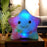 40 x 35cm LED Light Star Plush Toy Glowing Soft Stuffed Cushion Pillow Kid Toy Gift - Purple Star - 2