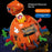 X027-11A Dinosaur Money Bank Interactive Toy with 24 Swords Animal Barrel Hilarious Gag Game - Orange - 5