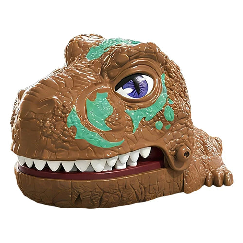X023-113A Interactive Dinosaur Biting Hand Game Toy Kids Adults Interactive Desktop Game - Brown - 1