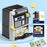 MZL6809A Smart ATM-Style Bank Kids Piggy Bank Auto Money Roll Password Unlock Electronic Toy Saving Box - Black - 6