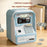MZL6813A Kids ATM-Style Piggy Bank Smart Fingerprint Password Savings Box Electronic Money Bank with Cards - Blue - 4