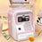 MZL6813A Kids ATM-Style Piggy Bank Smart Fingerprint Password Savings Box Electronic Money Bank with Cards - Blue - 6