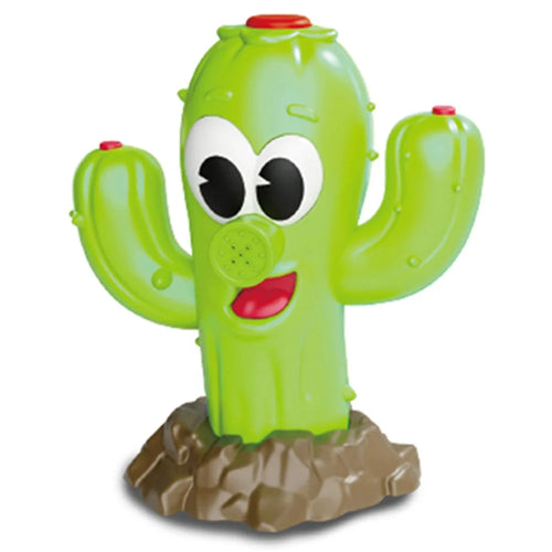 DB25816 Cactus-Shaped Water Sprinkler Toy Rotating Multi-Hole Water Pressure Automatic Spray Toy for Outdoor Lawn Garden - 1