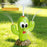 DB25818 Cactus-Shaped Water Sprinkler Toy with Baseball Set Automatic Rotating Spray Water Play Toy for Outdoor - 3
